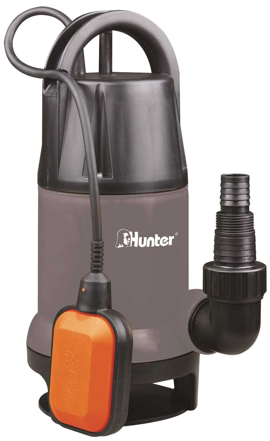 משאבה טבולה למים דלוחים 400W גוף פלסטיק HUNTER האנטר משאבה טבולה למים דלוחים 400W גוף פלסטיק HUNTER האנטר