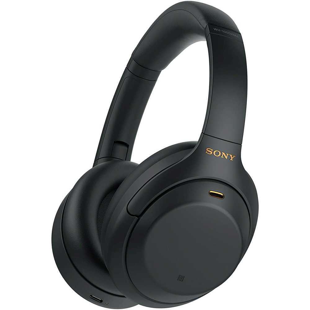 אוזניות ‏אלחוטיות Sony WH-1000XM4B סוני - תמונה 1