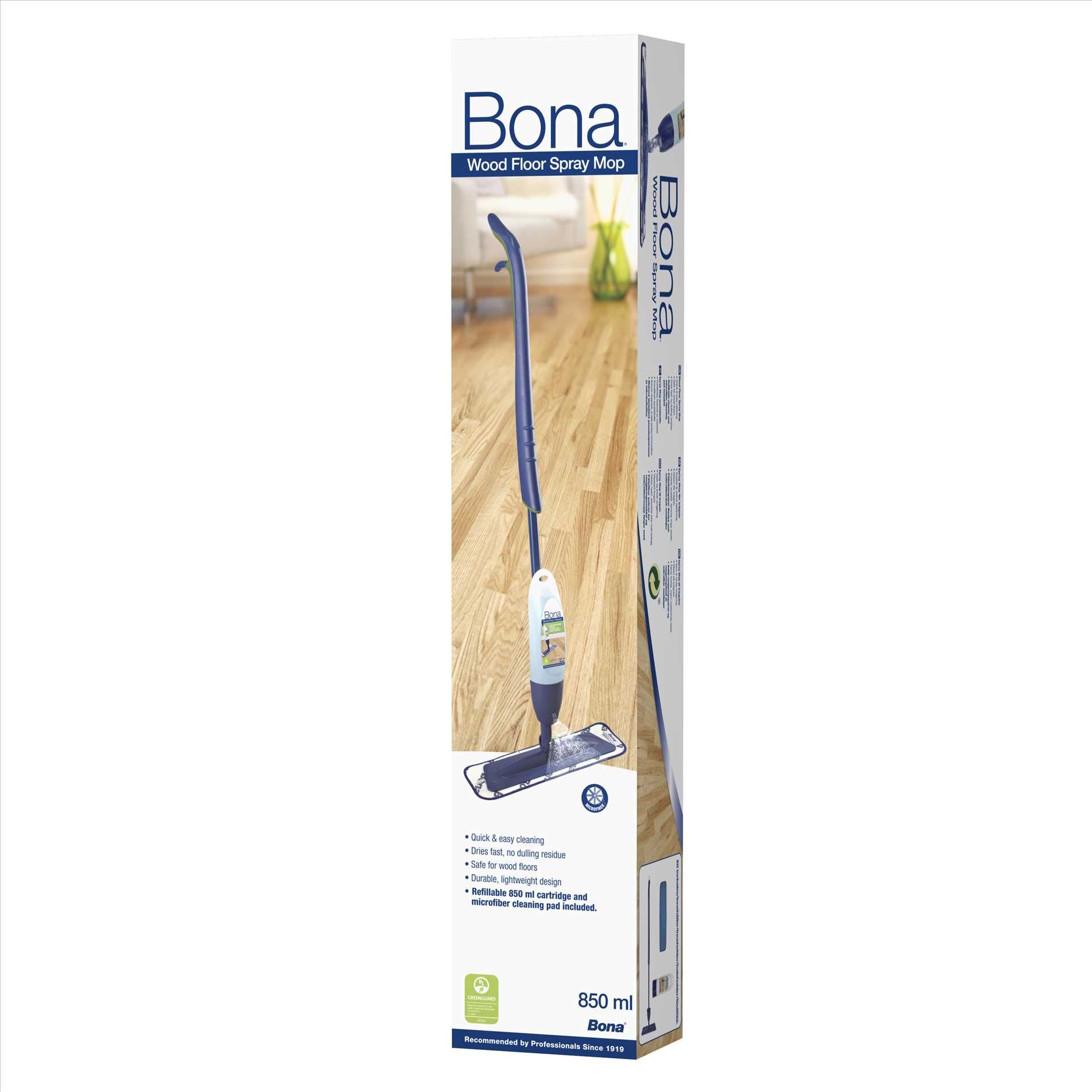ספריי-מופ - מנקה רצפות עץ בגימור לכה מבית BONA - תמונה 3 ספריי-מופ - מנקה רצפות עץ בגימור לכה מבית BONA - תמונה 3