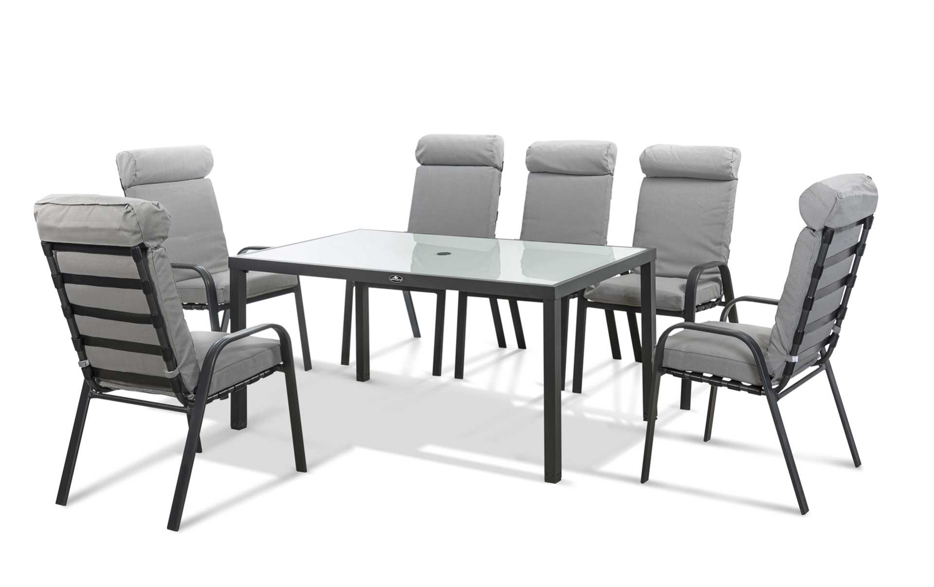 שולחן עם 6 כסאות לגינה Vera תוצרת Australia Camp - תמונה 3