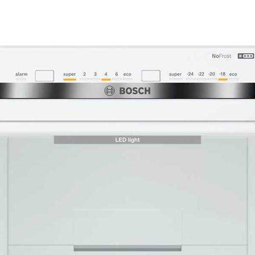 מקרר ‏מקפיא תחתון ‏326 ‏ליטר Bosch KGN36IJEB בוש - תמונה 4