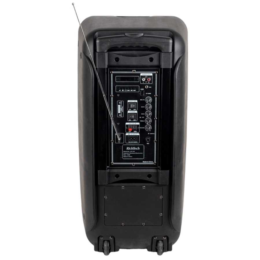 בידורית קריוקי ניידת 10X2 אינטש RichTech RT73 - תמונה 3 בידורית קריוקי ניידת 10X2 אינטש RichTech RT73 - תמונה 3