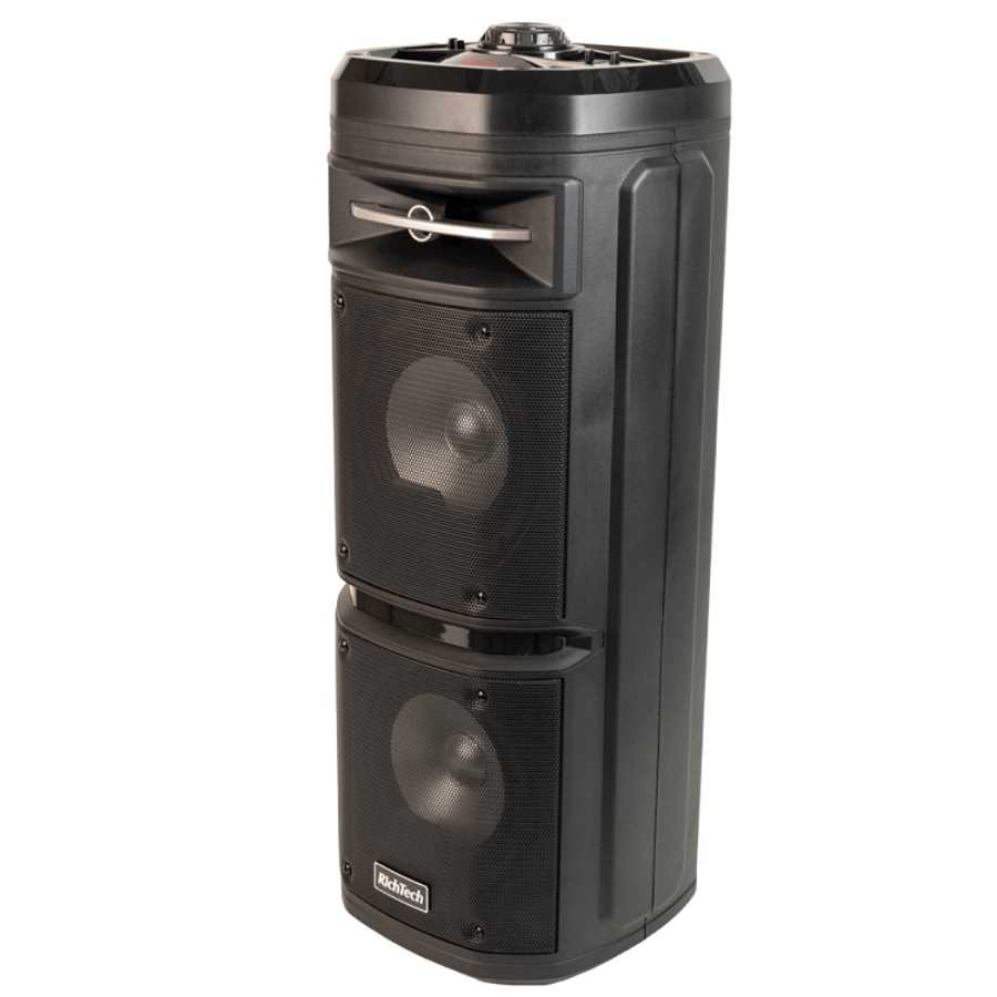 בידורית קריוקי ניידת 6X2 אינטש RichTech RT83 - תמונה 1 בידורית קריוקי ניידת 6X2 אינטש RichTech RT83 - תמונה 1