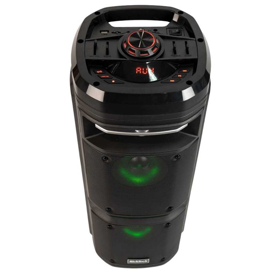 בידורית קריוקי ניידת 6X2 אינטש RichTech RT83 - תמונה 2 בידורית קריוקי ניידת 6X2 אינטש RichTech RT83 - תמונה 2