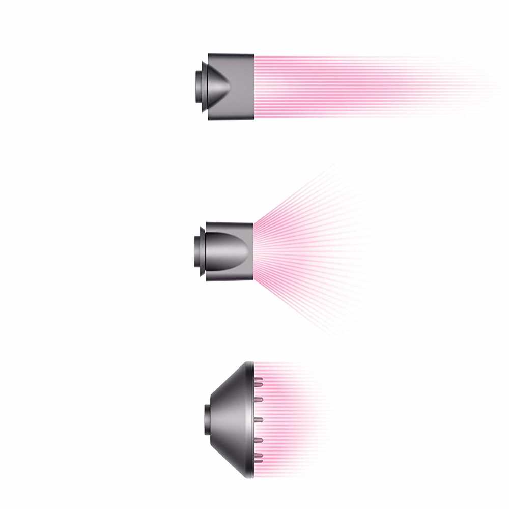 מייבש שיער וורוד-אפור Dyson Supersonic דייסון - תמונה 5 מייבש שיער וורוד-אפור Dyson Supersonic דייסון - תמונה 5