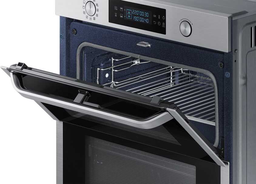 תנור בנוי פירוליטי 75 ליטר נירוסטה Samsung NV75N5671RS Dual Cook Flex סמסונג - תמונה 6 תנור בנוי פירוליטי 75 ליטר נירוסטה Samsung NV75N5671RS Dual Cook Flex סמסונג - תמונה 6