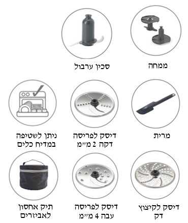 מעבד מזון KENWOOD MultiPro Express FDP65.620SI קנווד - תמונה 2 מעבד מזון KENWOOD MultiPro Express FDP65.620SI קנווד - תמונה 2