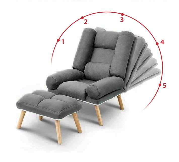 כורסת טלוויזיה מפנקת EAZY COMFORT צבע אפור מבית MY CASA - תמונה 7 כורסת טלוויזיה מפנקת EAZY COMFORT צבע אפור מבית MY CASA - תמונה 7