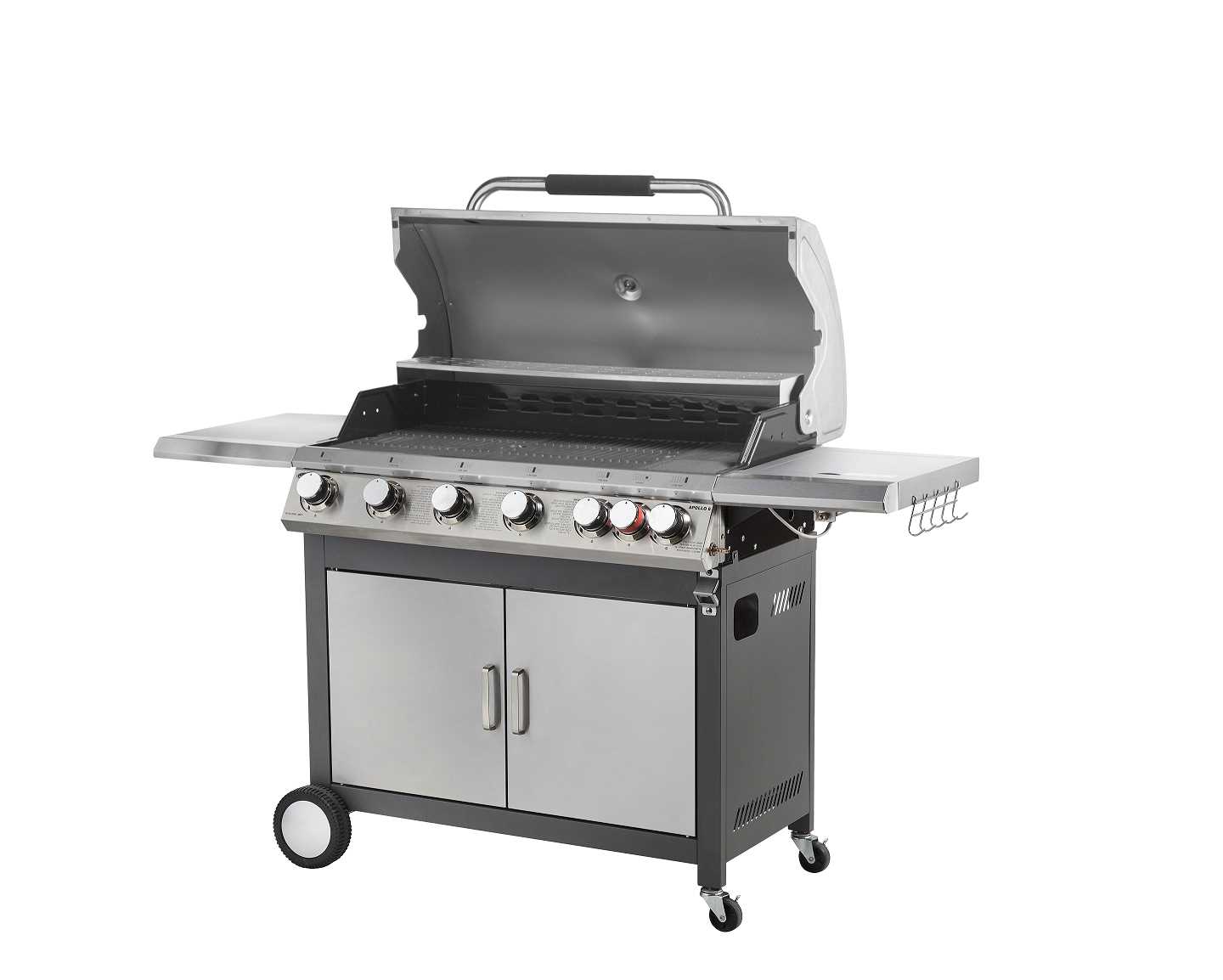גריל גז 6 מבערים עם כירה Australia Chef APOLLO 6 - תמונה 1 גריל גז 6 מבערים עם כירה Australia Chef APOLLO 6 - תמונה 1