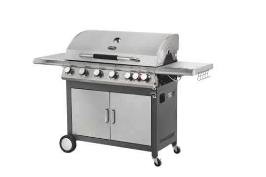 גריל גז 6 מבערים עם כירה Australia Chef APOLLO 6 - תמונה 2 גריל גז 6 מבערים עם כירה Australia Chef APOLLO 6 - תמונה 2