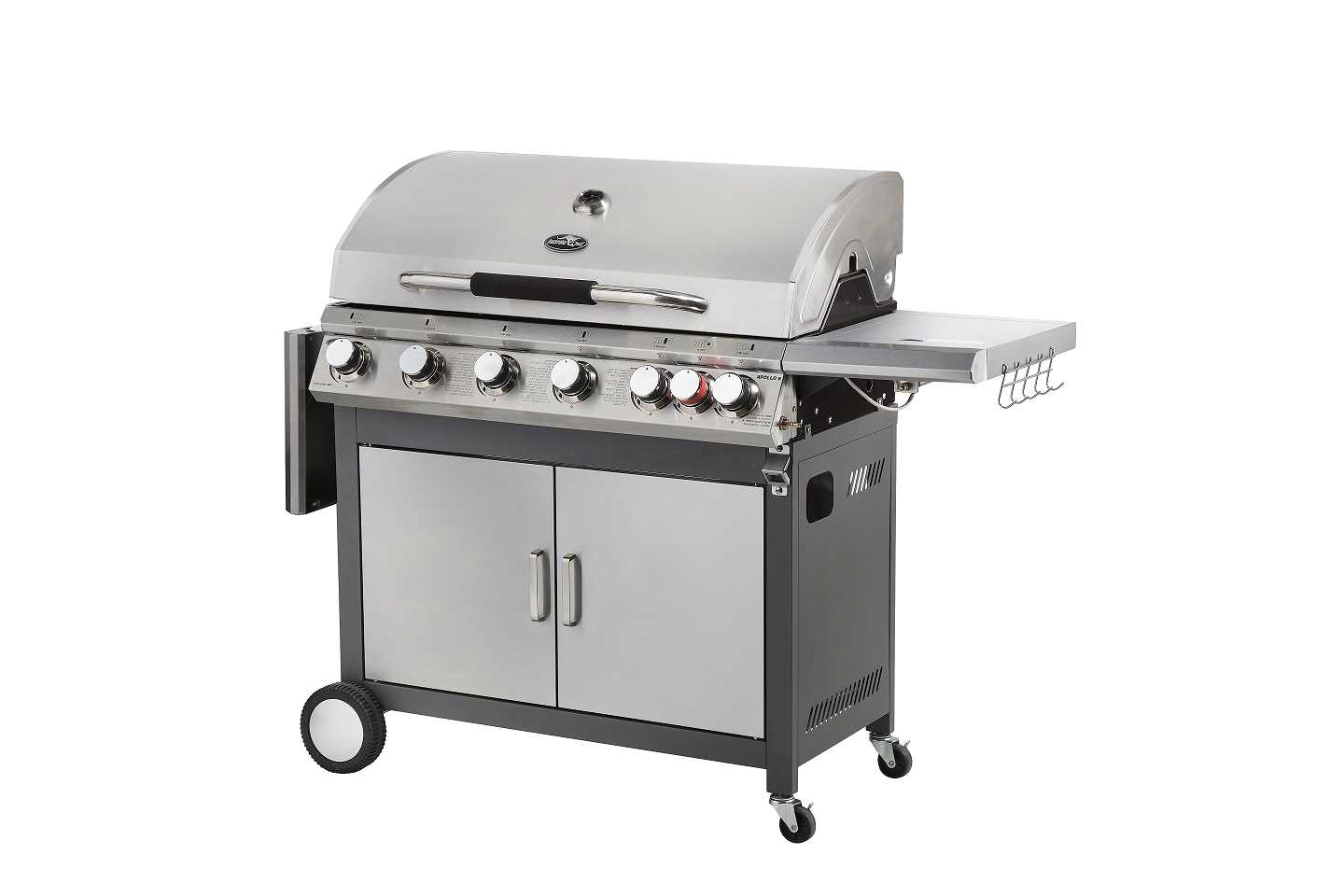 גריל גז 6 מבערים עם כירה Australia Chef APOLLO 6 - תמונה 3 גריל גז 6 מבערים עם כירה Australia Chef APOLLO 6 - תמונה 3