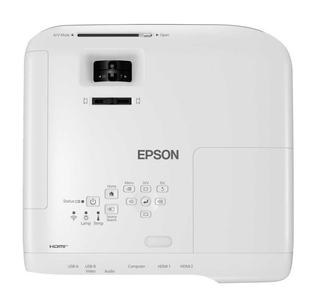 מקרן EBFH52 Full HD עוצמת הארה 4000 לומנס EPSON אפסון - תמונה 3