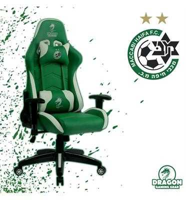 כסא גיימינג רשמי DRAGON מועדון הכדורגל מכבי חיפה GPDRA MHFC דרגון - תמונה 1