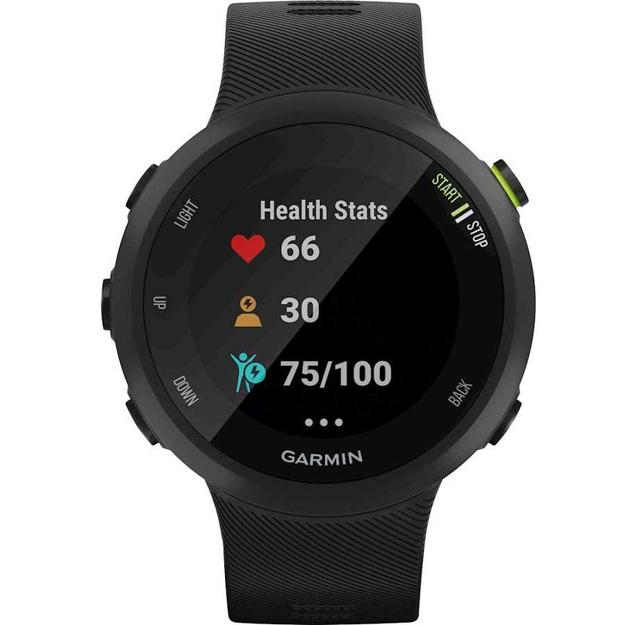 שעון ספורט חכם Garmin דגם Forerunner 45 - שחור - תמונה 2 שעון ספורט חכם Garmin דגם Forerunner 45 - שחור - תמונה 2