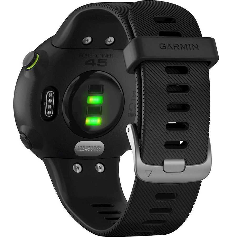 שעון ספורט חכם Garmin דגם Forerunner 45 - שחור - תמונה 4 שעון ספורט חכם Garmin דגם Forerunner 45 - שחור - תמונה 4