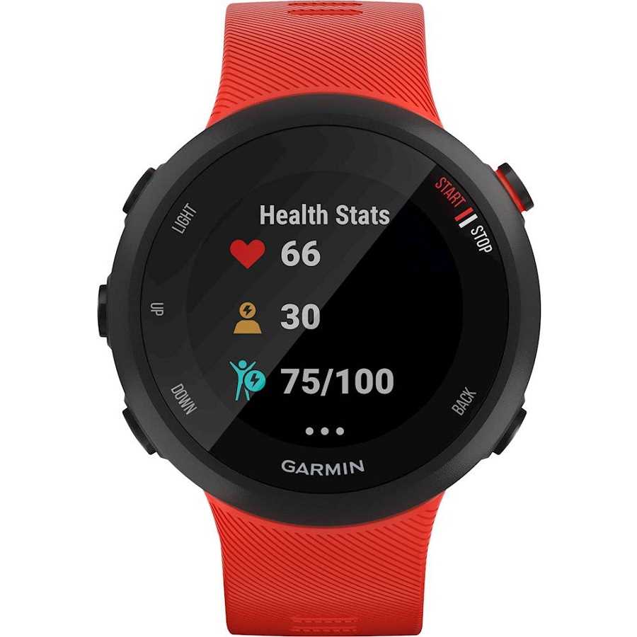 שעון ספורט חכם Garmin דגם Forerunner 45 - אדום - תמונה 2