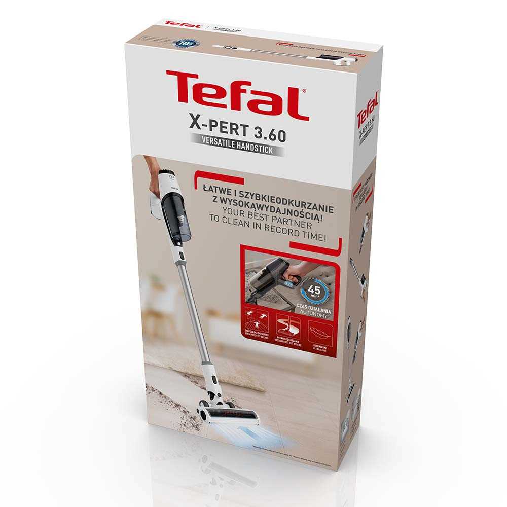 שואב אבק אלחוטי נטען Tefal TY6975WO טפאל - תמונה 6 שואב אבק אלחוטי נטען Tefal TY6975WO טפאל - תמונה 6