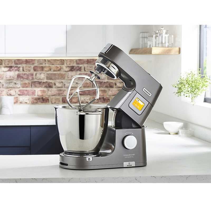 מיקסר מקצועי כולל 2 קערות שקילה וחימום Kenwood דגם KWL90004SI קנווד - תמונה 4 מיקסר מקצועי כולל 2 קערות שקילה וחימום Kenwood דגם KWL90004SI קנווד - תמונה 4