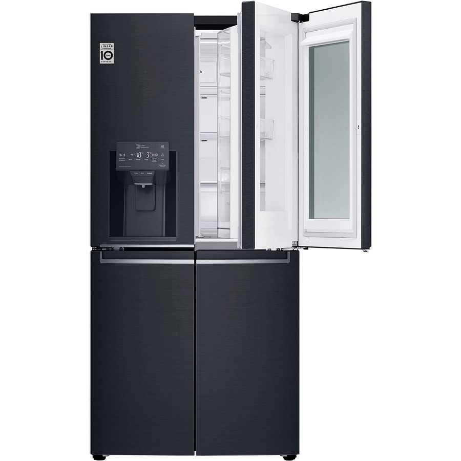 מקרר 4 דלתות 716 ליטר GR-X920INS שחור מט LG אל ג'י - תמונה 3 מקרר 4 דלתות 716 ליטר GR-X920INS שחור מט LG אל ג'י - תמונה 3