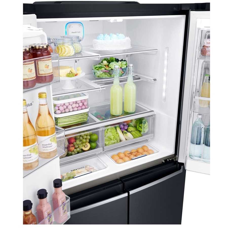 מקרר 4 דלתות 716 ליטר GR-X920INS שחור מט LG אל ג'י - תמונה 6 מקרר 4 דלתות 716 ליטר GR-X920INS שחור מט LG אל ג'י - תמונה 6
