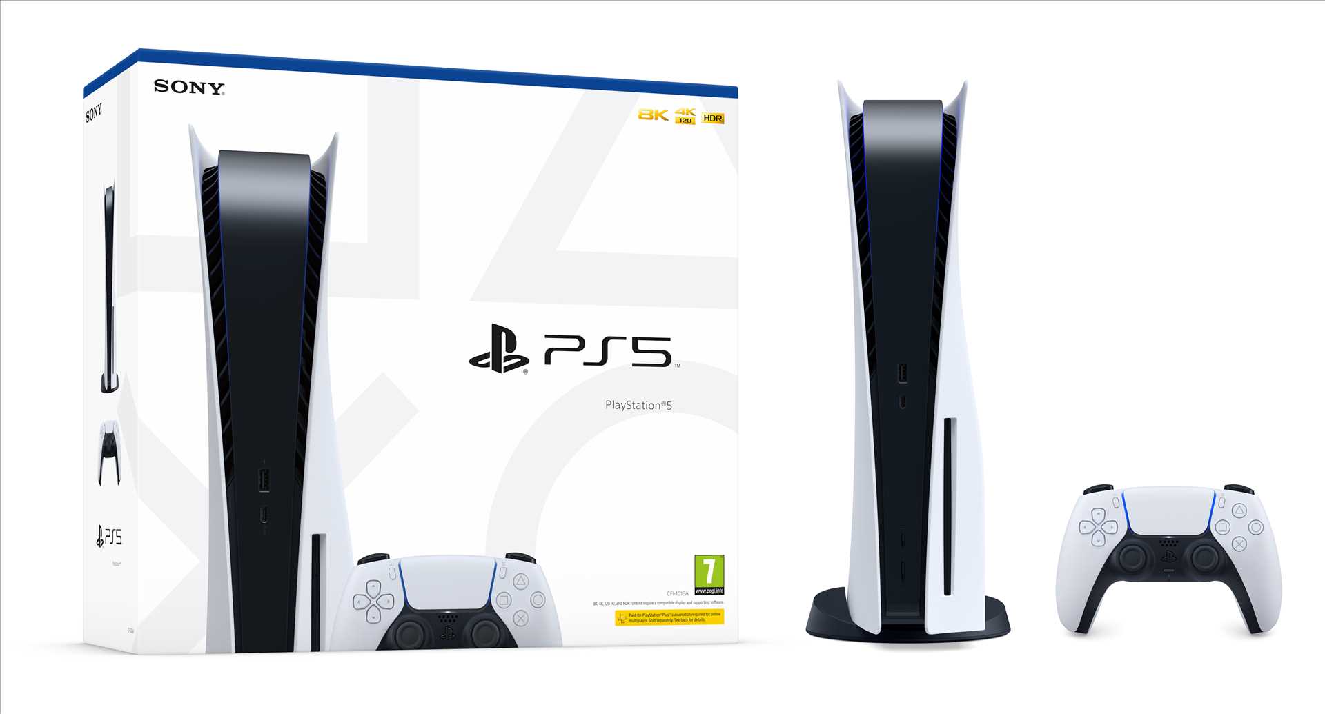 קונסולה PlayStation PS5 825GB Bluray + בקר DUALSENSE נוסף + משחק  - תמונה 11