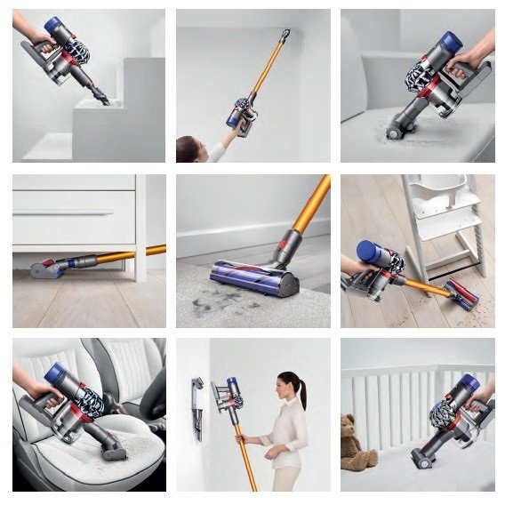 Dyson V8 Absolute שואב אבק ידני דייסון - תמונה 3 Dyson V8 Absolute שואב אבק ידני דייסון - תמונה 3