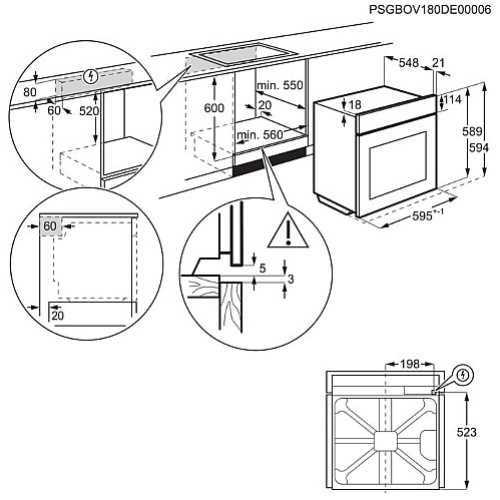 תנור בנוי דיגיטלי שחור Zanussi ZOHNA7K1A  AIRFRY זנוסי - תמונה 3