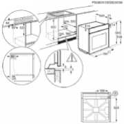 תנור ZANUSSI בנוי דיגיטלי AIRFRY נירוסטה דגם ZOHNA7X1A זנוסי  - תמונה 2