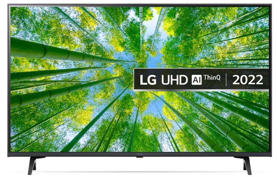 מסך טלוויזיה LG UHD בגודל 43 אינץ' חכמה ברזולוציית 4K דגם: 43UQ80006LD - תמונה 1