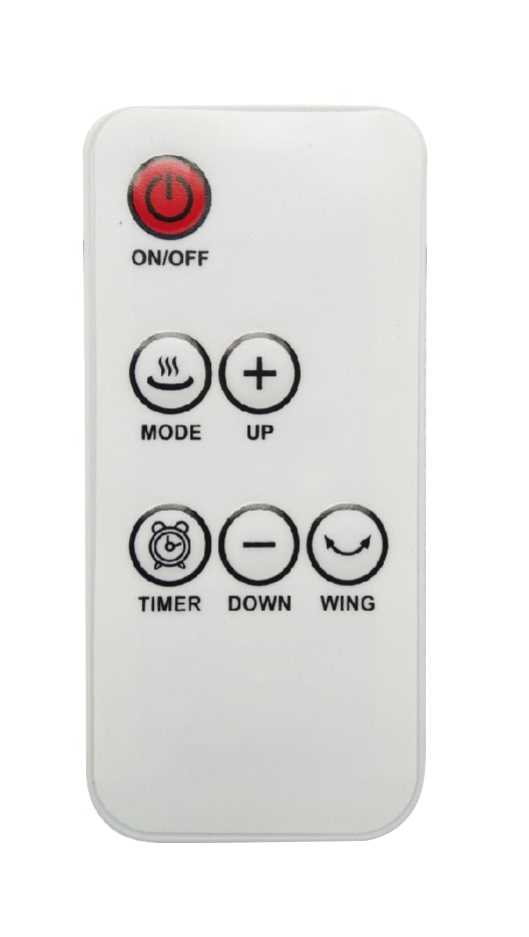 מפזר חום ביתי + שלט CHROMEX דגם CH-6500 כרומקס  - תמונה 2