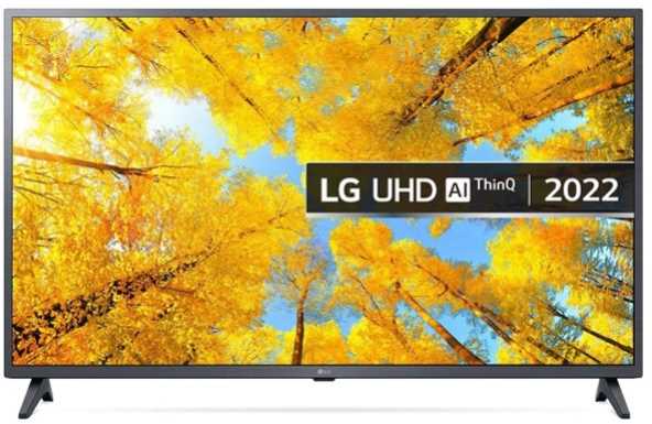 טלוויזיה LG UHD בגודל 43 אינץ' חכמה UQ7500 Special Edition ברזולוציית 4K דגם: 43UQ75006LG - תמונה 1