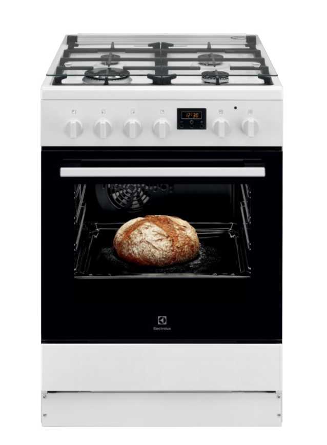 תנור משולב לבן ELECTROLUX דגם LKK620200W אלקטרולוקס  - תמונה 1