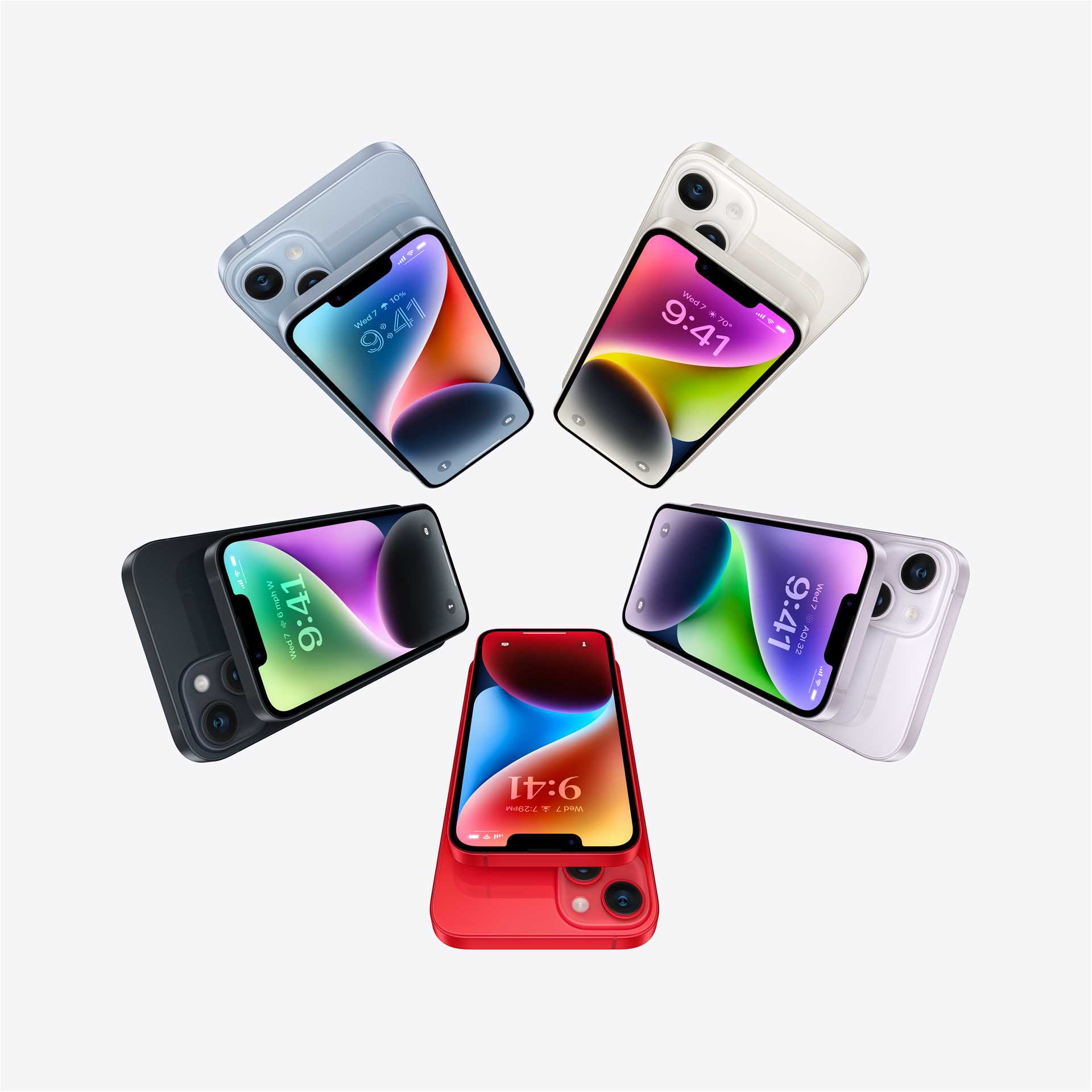 אייפון Apple iPhone 14 128GB MIDNIGHT - שחור - תמונה 4