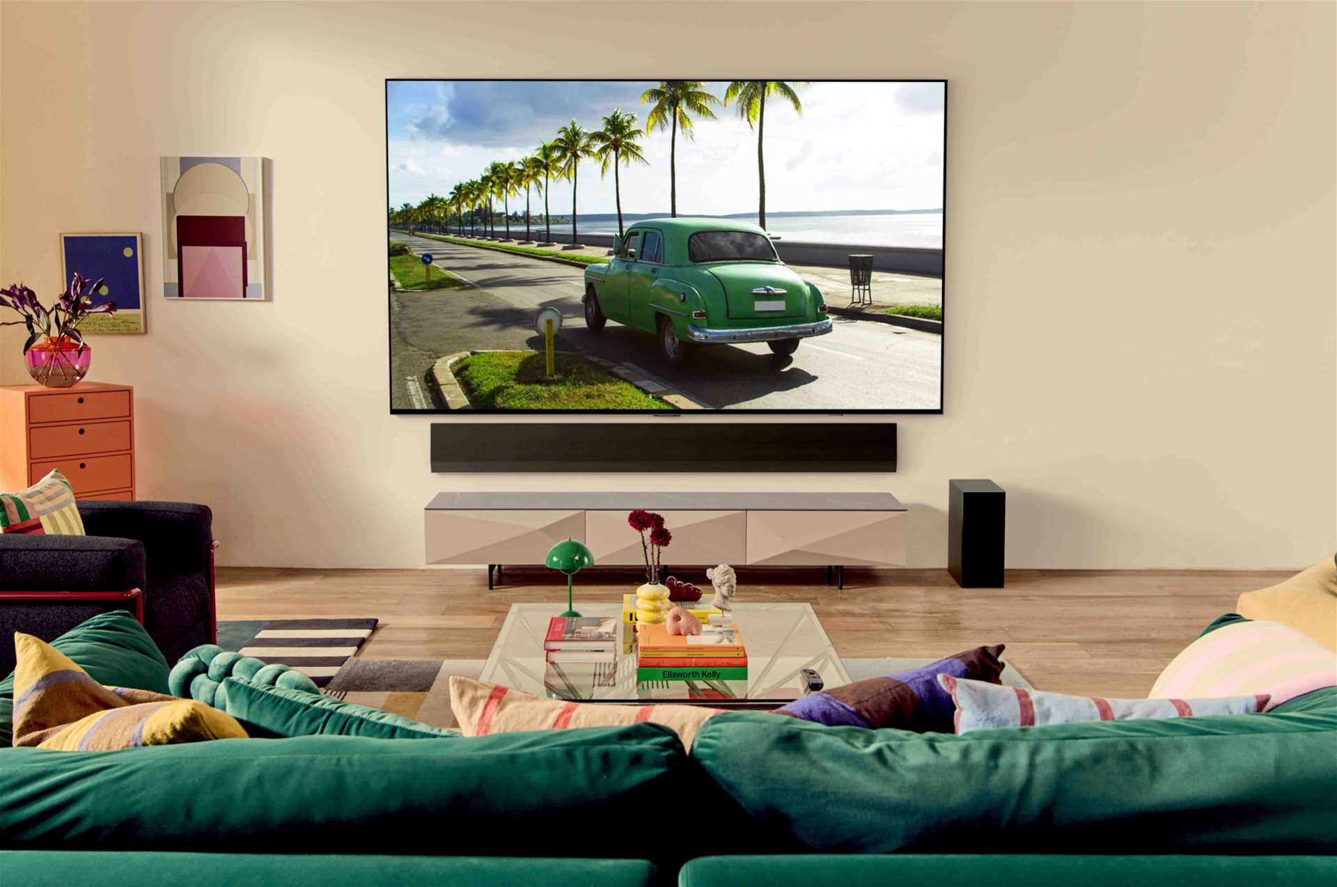 מסך טלוויזיה בטכנולוגיית LG OLED evo Gallery Edition - בגודל 77 אינץ' חכמה ברזולוציית 4K דגם: OLED77G36LA - תמונה 6