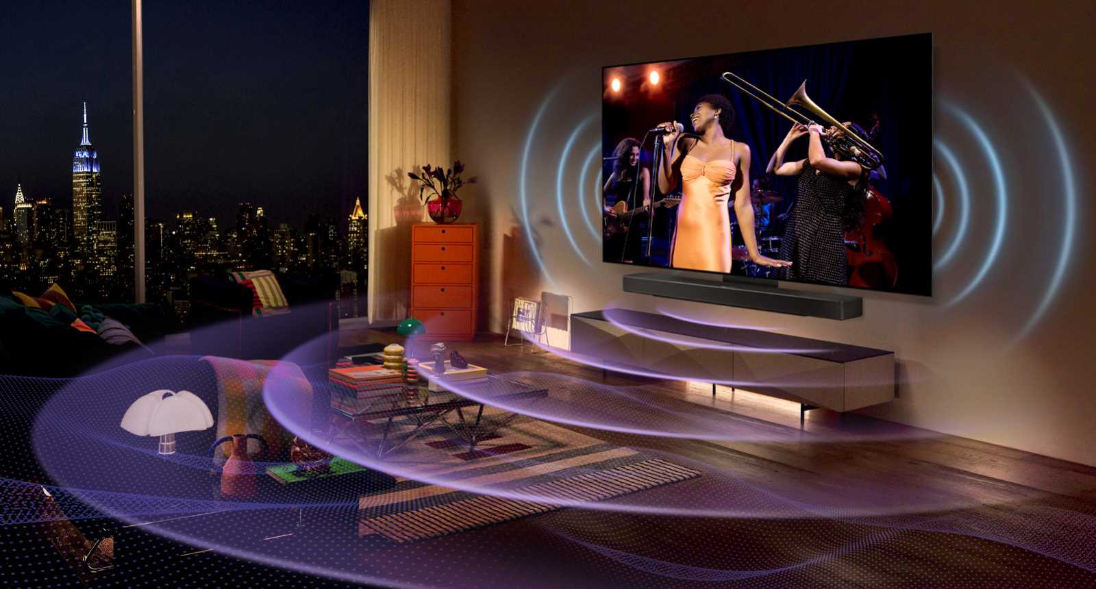 מסך בטכנולוגיית evo LG OLED - בגודל 65 אינץ' Smart TV ברזולוציית 4K דגם: OLED65C36LC - תמונה 7