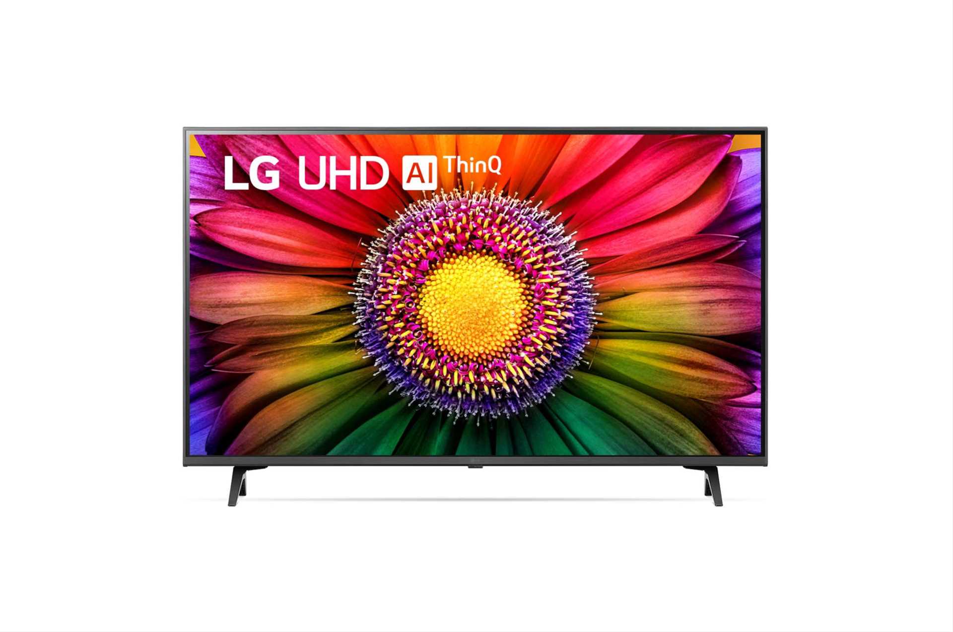 טלוויזיה חכמה 43 אינץ' ברזולוציית 4K LG UHD דגם: 43UR80006LJ - תמונה 1