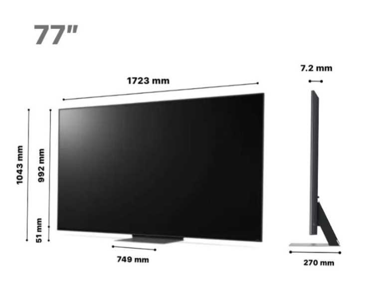 טלוויזיה בטכנולוגיית LG OLED בגודל 77 אינץ' חכמה ברזולוציית 4K דגם: OLED77B36LA - תמונה 6