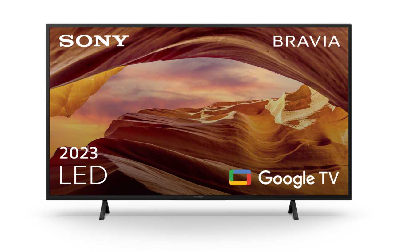 מסך SONY LED SMART TV 4K "50 דגם KD-50X75WLAEP סוני - תמונה 1