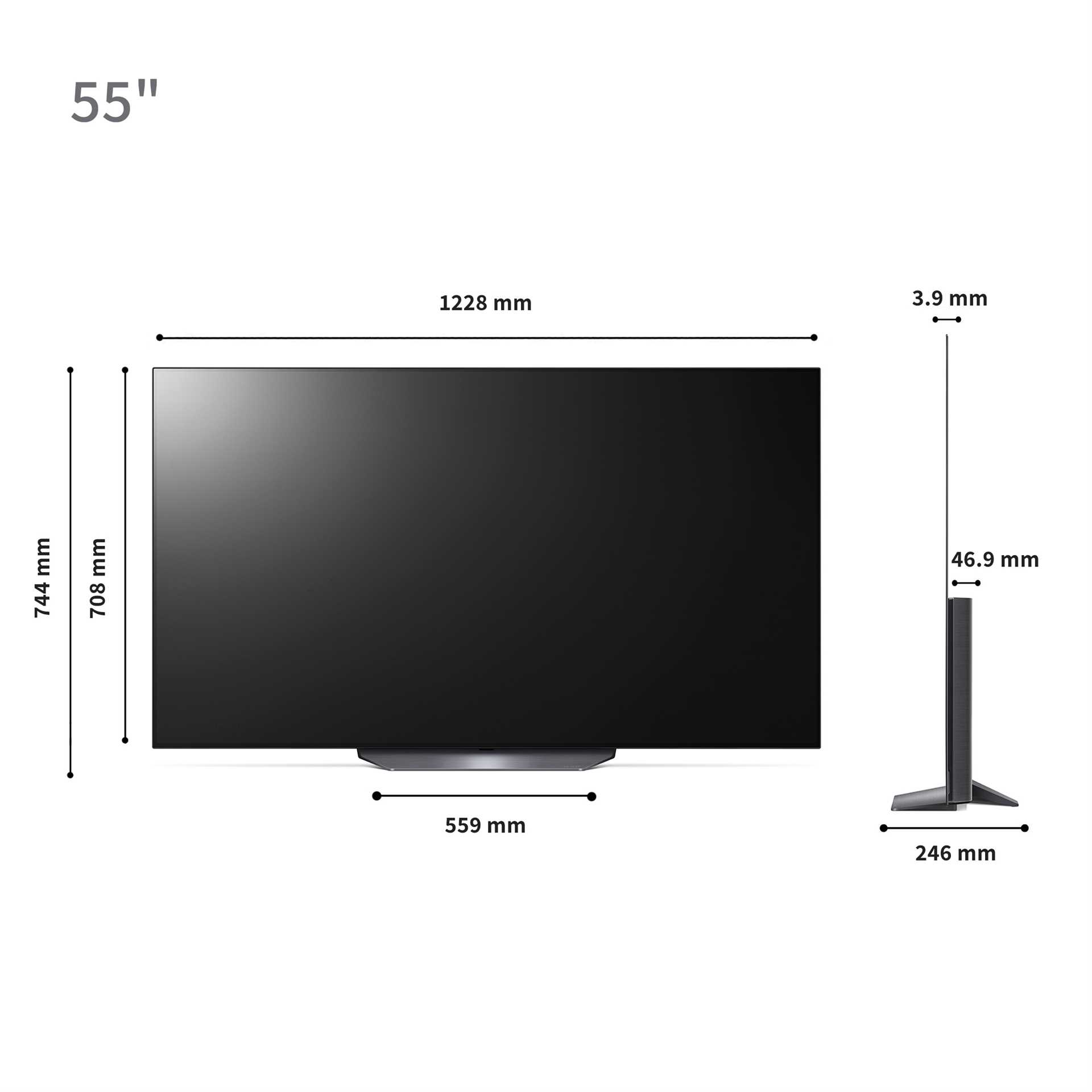 טלוויזיה בטכנולוגיית LG OLED בגודל 55 אינץ' חכמה ברזולוציית 4K דגם: OLED55CS3VA - תמונה 6