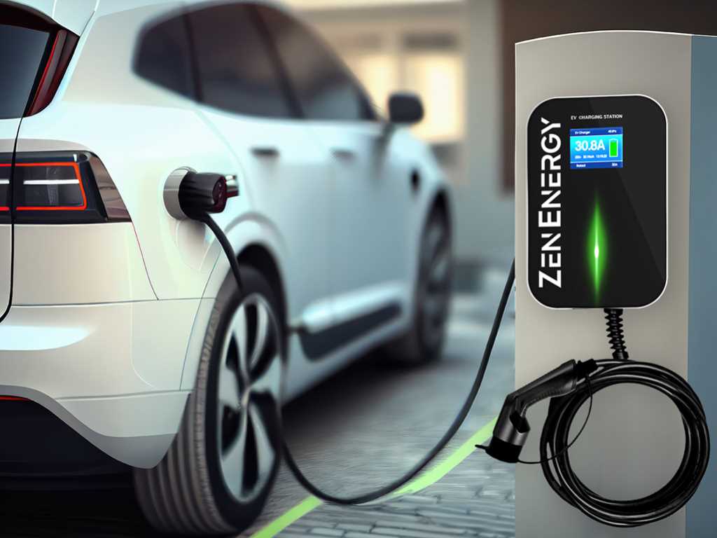 עמדת טעינה חכמה לרכב חשמלי 22KW + אפליקציה ZEN ENERGY - תמונה 3