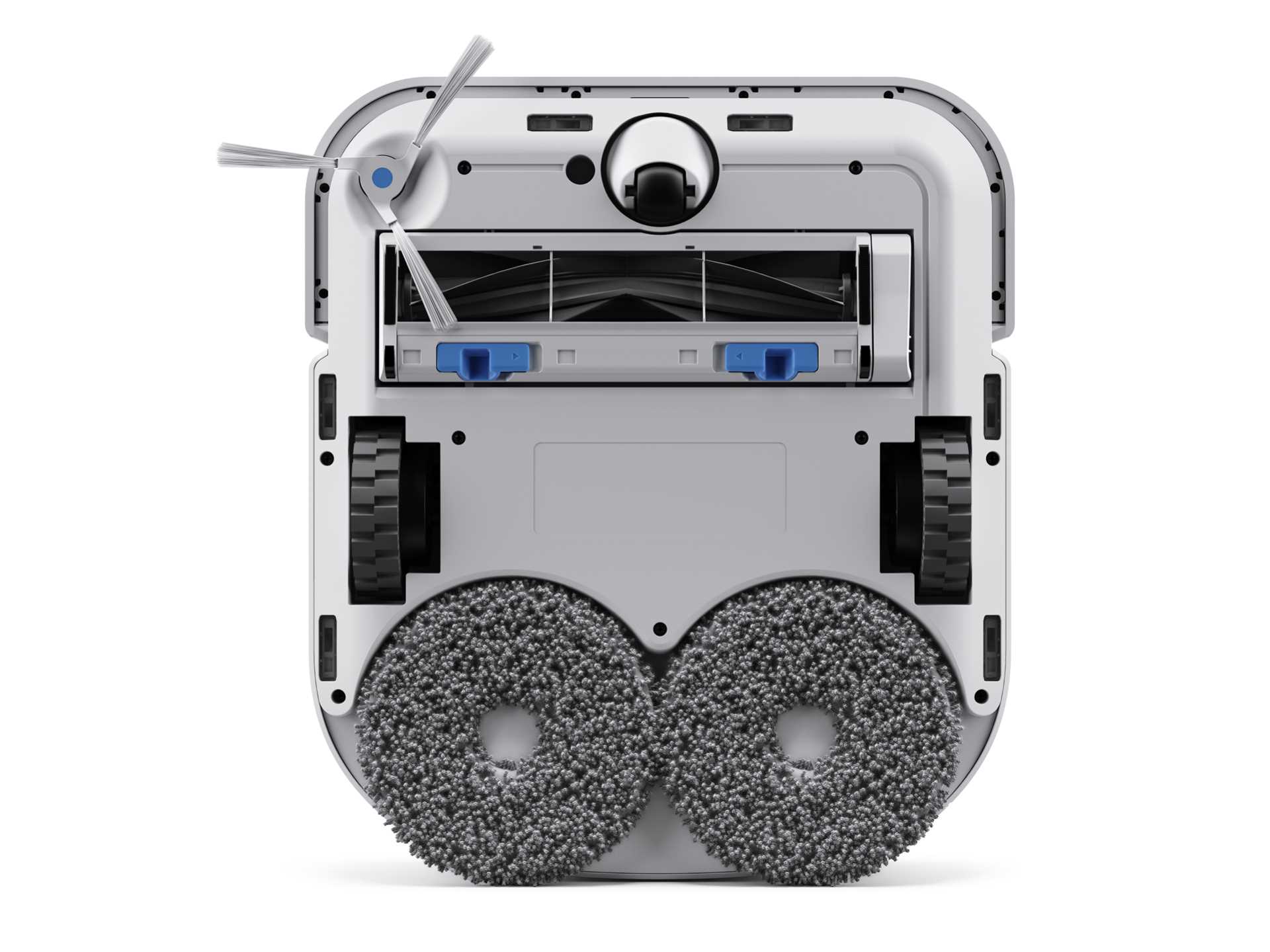שואב רובוטי + תחנת עגינה ECOVACS דגם DEEBOT X2 OMNI לבן - תמונה 3