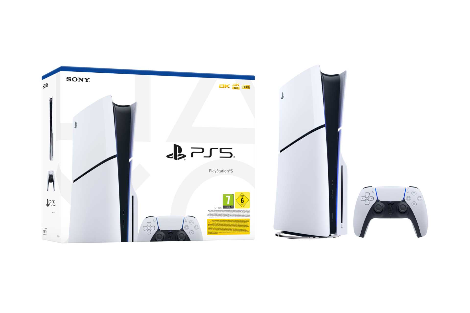 קונסולה Sony Playstation 5 Slim 1TB Blu-Ray - אחריות יבואן רשמי על ידי ישפאר - תמונה 1