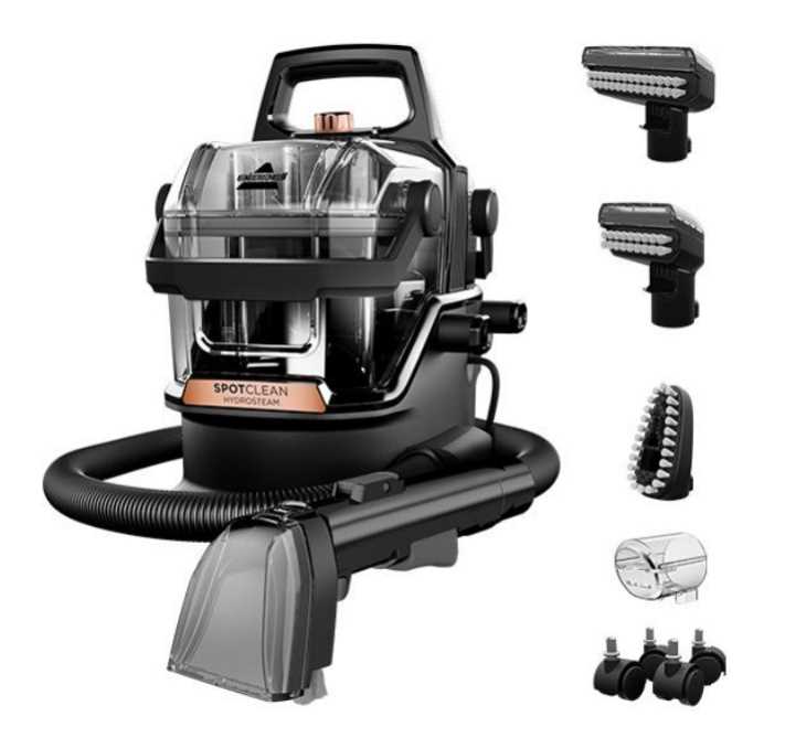 מנקה ספות בקיטור BISSEL 1000W דגם SpotClean HydroSteam Pro 3700N - תמונה 1