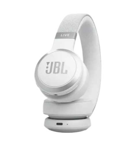 אוזניות קשת אלחוטיות JBL דגם LIVE 670NC לבן - תמונה 3
