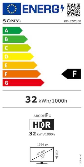 מסך "SONY LED 32 דגם KD-32W800P1AEP סוני  - תמונה 2