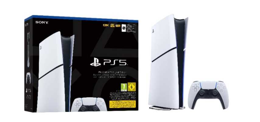 קונסולה SONY PS5 DIGITAL EDITION SLIM דגם CFI-2016B סוני - תמונה 2