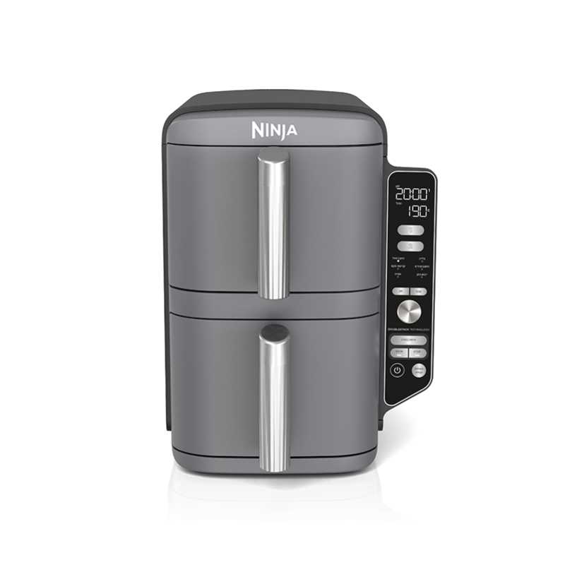 סיר טיגון דו קומתי 9.5 ליטר NINJA דגם SL403 DOUBLE STACK XL נינג'ה - תמונה 1