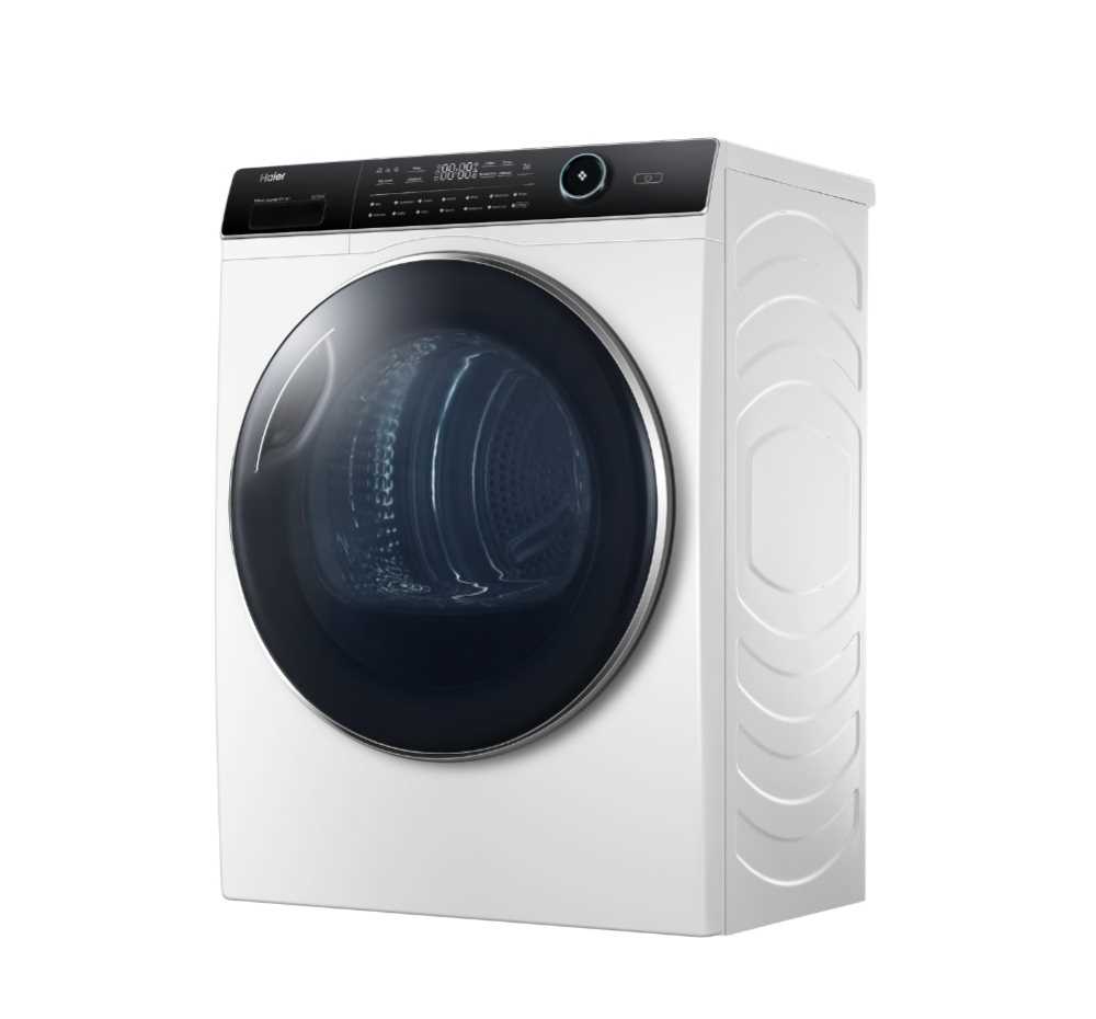מייבש כביסה 9 ק"ג HAIER HEAT PUMP דגם HD90A2979 האייר לבן - תמונה 1