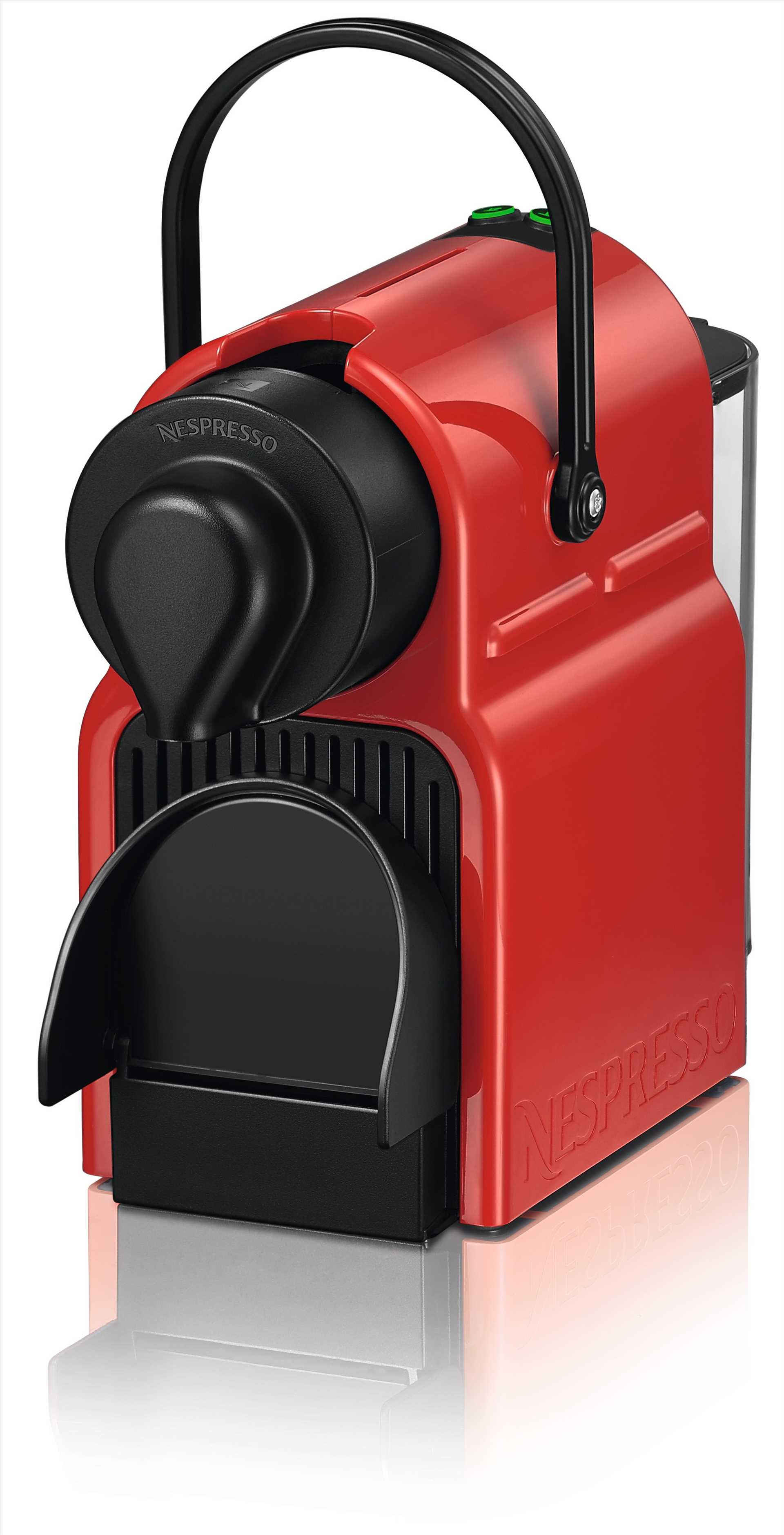 מכונת קפה NESPRESSO איניסייה בצבע אדום דגם C40 כולל מקציף חלב אירוצ'ינו - תמונה 5 מכונת קפה NESPRESSO איניסייה בצבע אדום דגם C40 כולל מקציף חלב אירוצ'ינו - תמונה 5