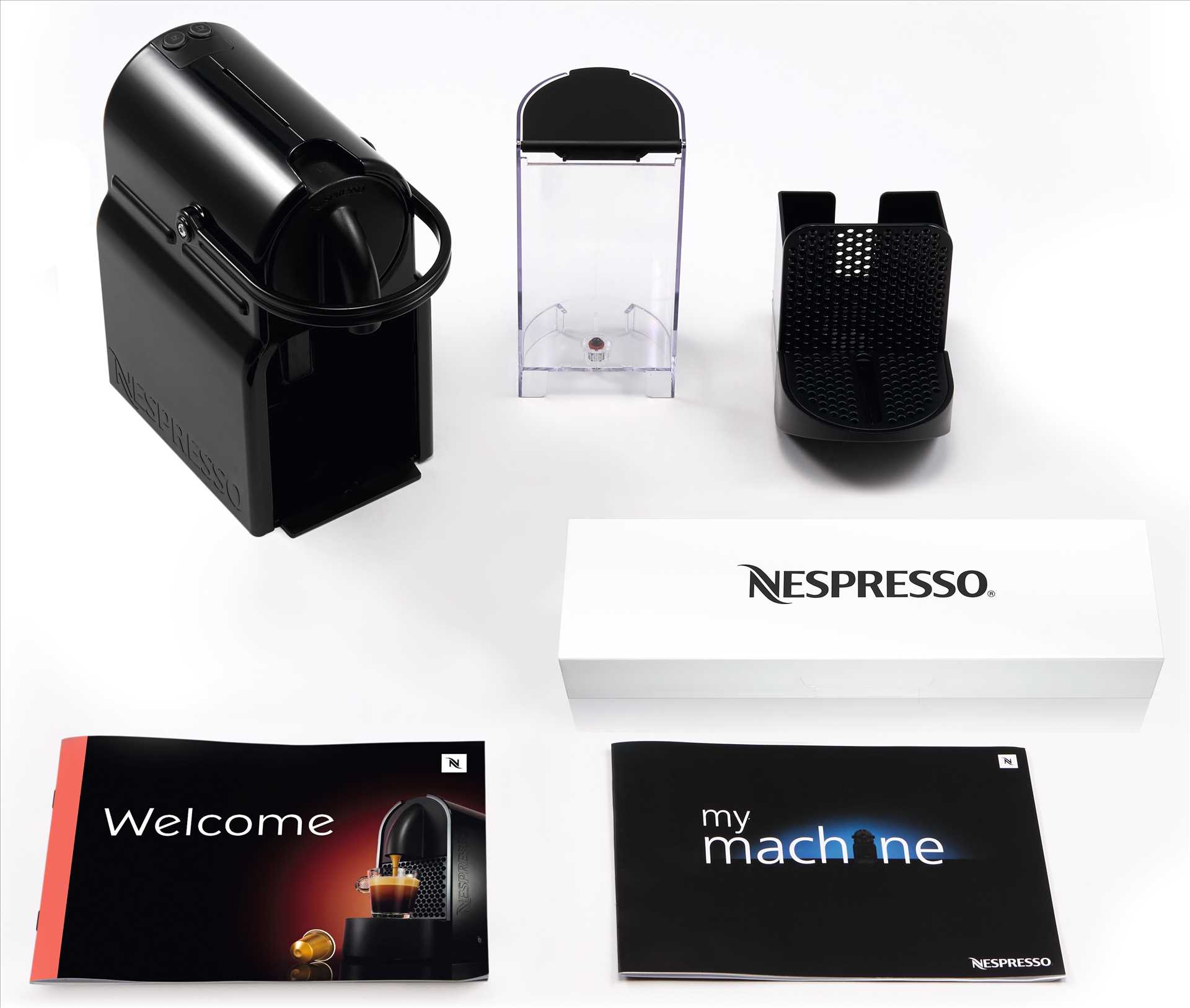 מכונת קפה NESPRESSO איניסייה בצבע אדום דגם C40 כולל מקציף חלב אירוצ'ינו - תמונה 6 מכונת קפה NESPRESSO איניסייה בצבע אדום דגם C40 כולל מקציף חלב אירוצ'ינו - תמונה 6